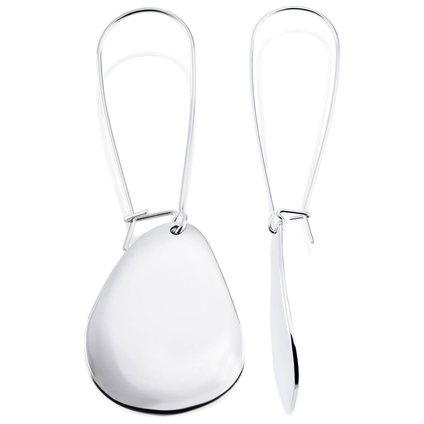 Little Rose Petal Øreringer Sølv