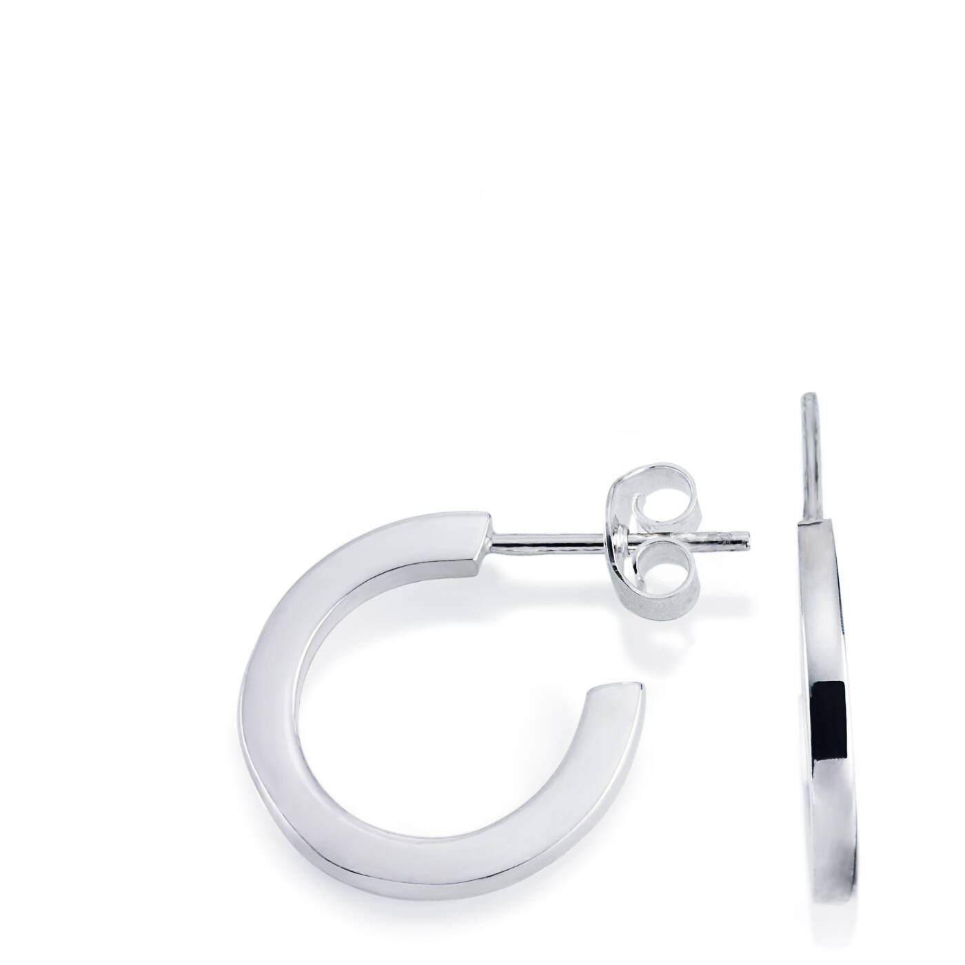 Little Hoops Øreringer Sølv