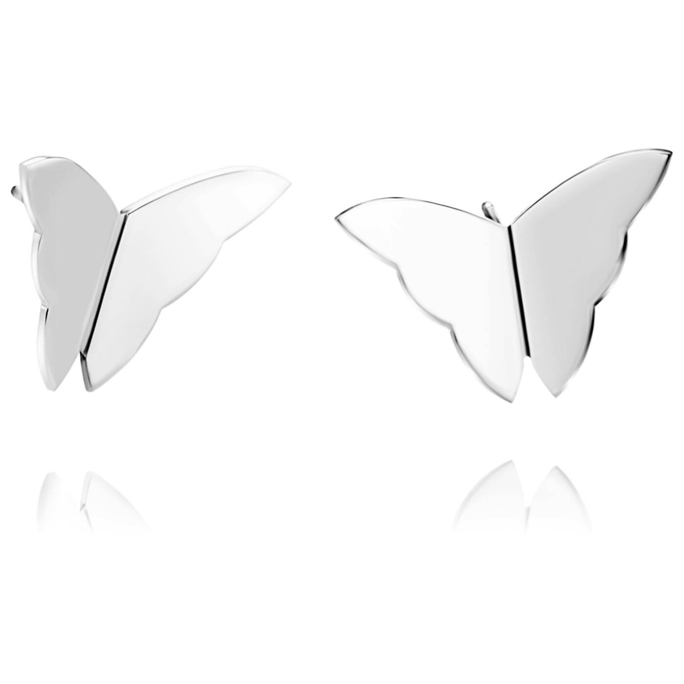 Miss Butterfly Øreringer Sølv