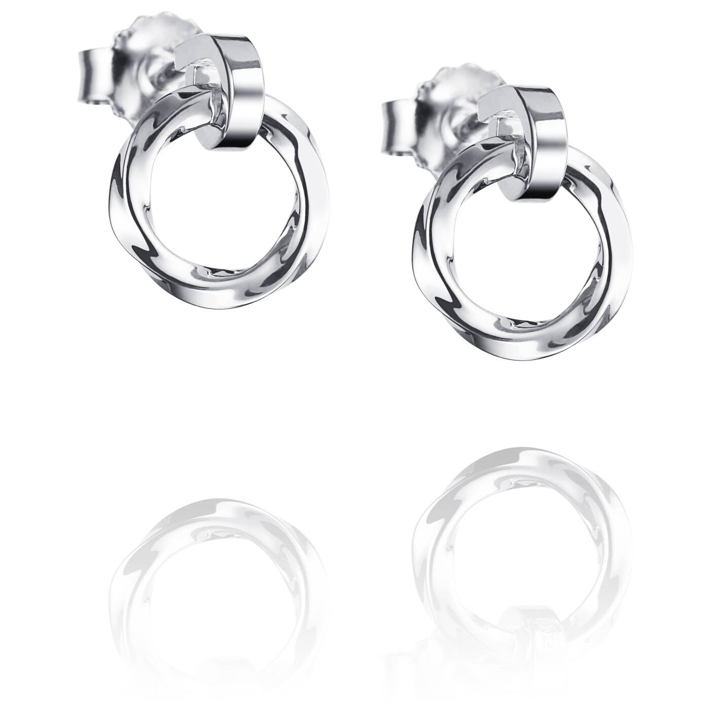 Viking Øreringer Sølv