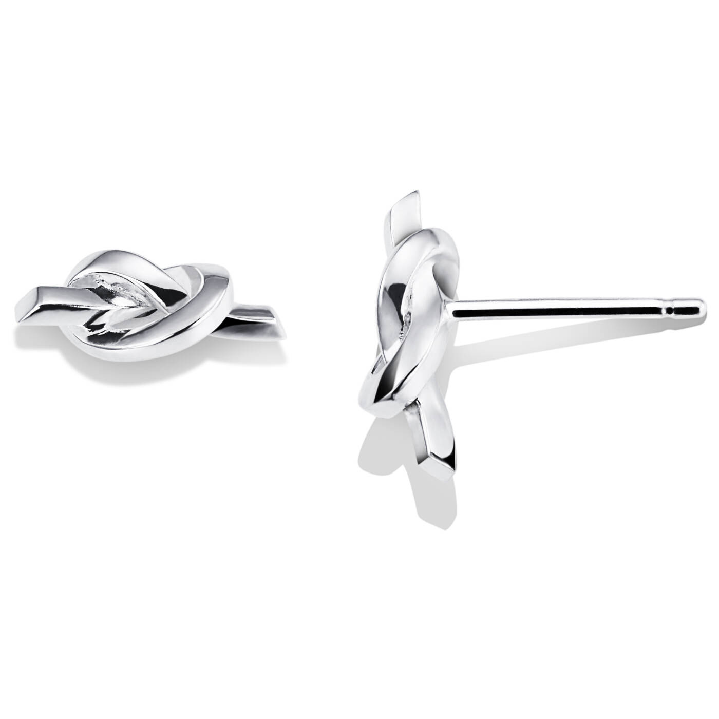 Love Knot Øreringer Sølv