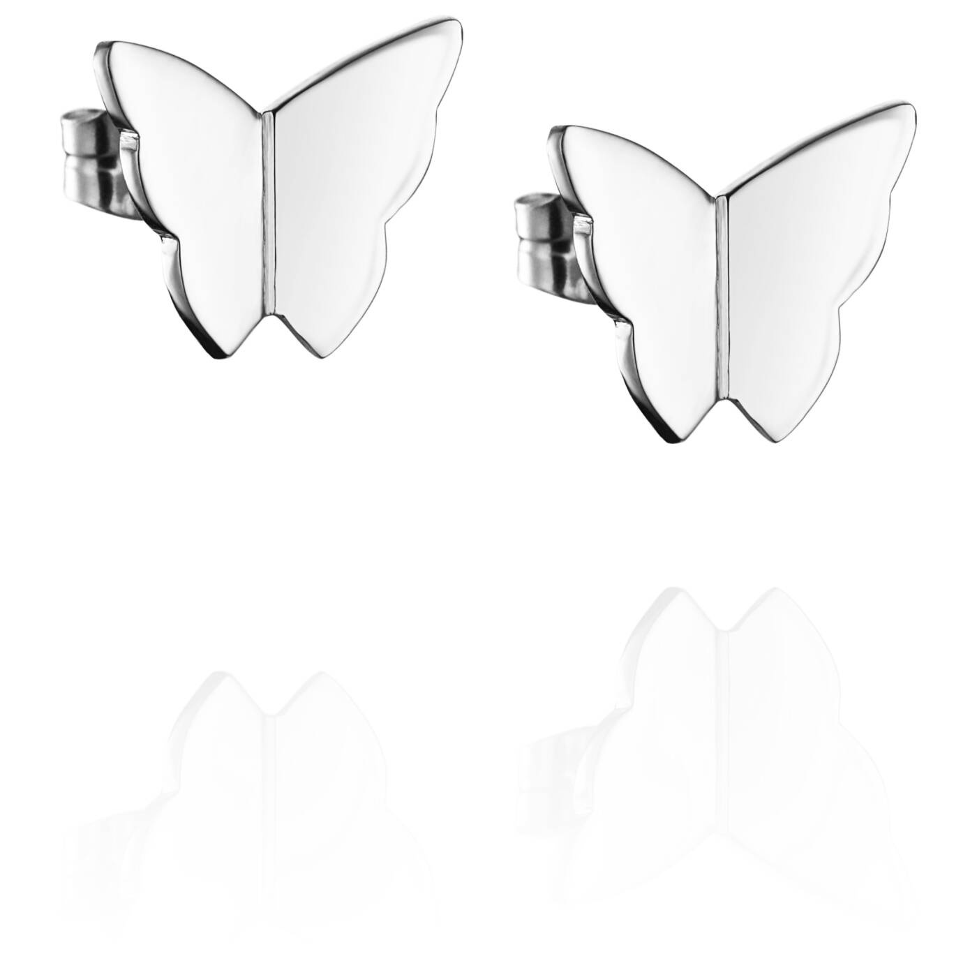 Little Miss Butterfly Øreringer Sølv