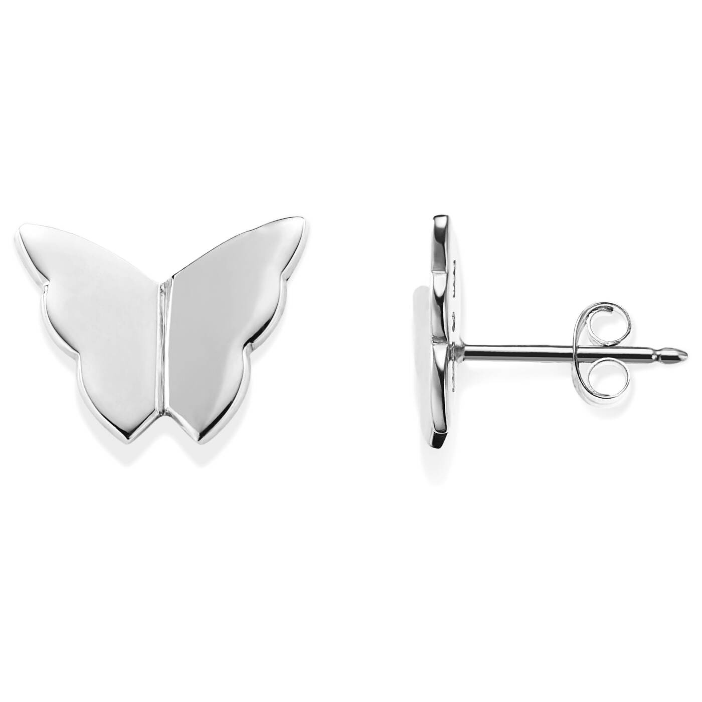 Little Miss Butterfly Øreringer Sølv