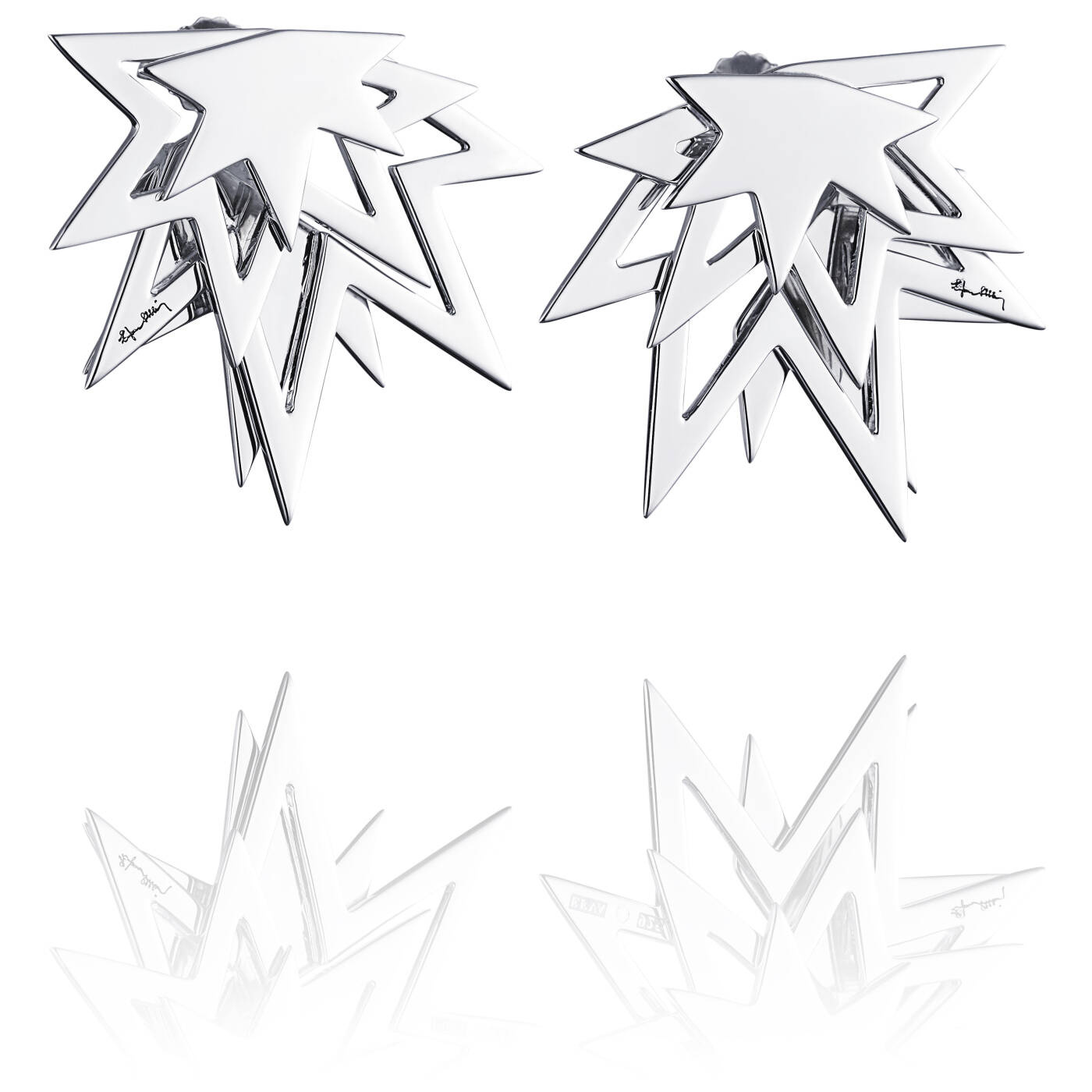 Ziggy Øreringer Sølv