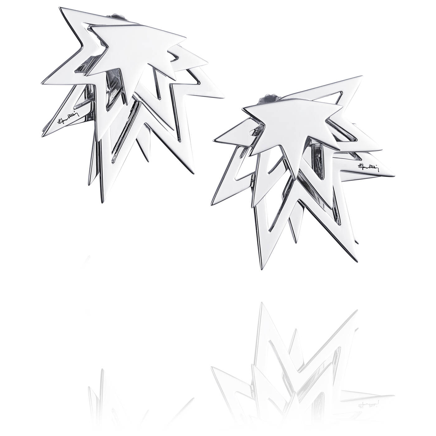 Ziggy Øreringer Sølv