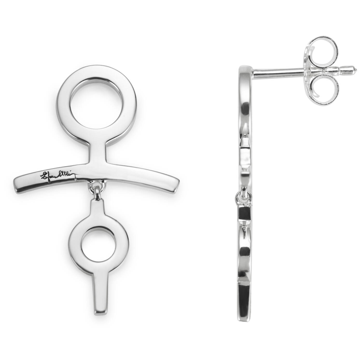 Little Feminine Øreringer Sølv