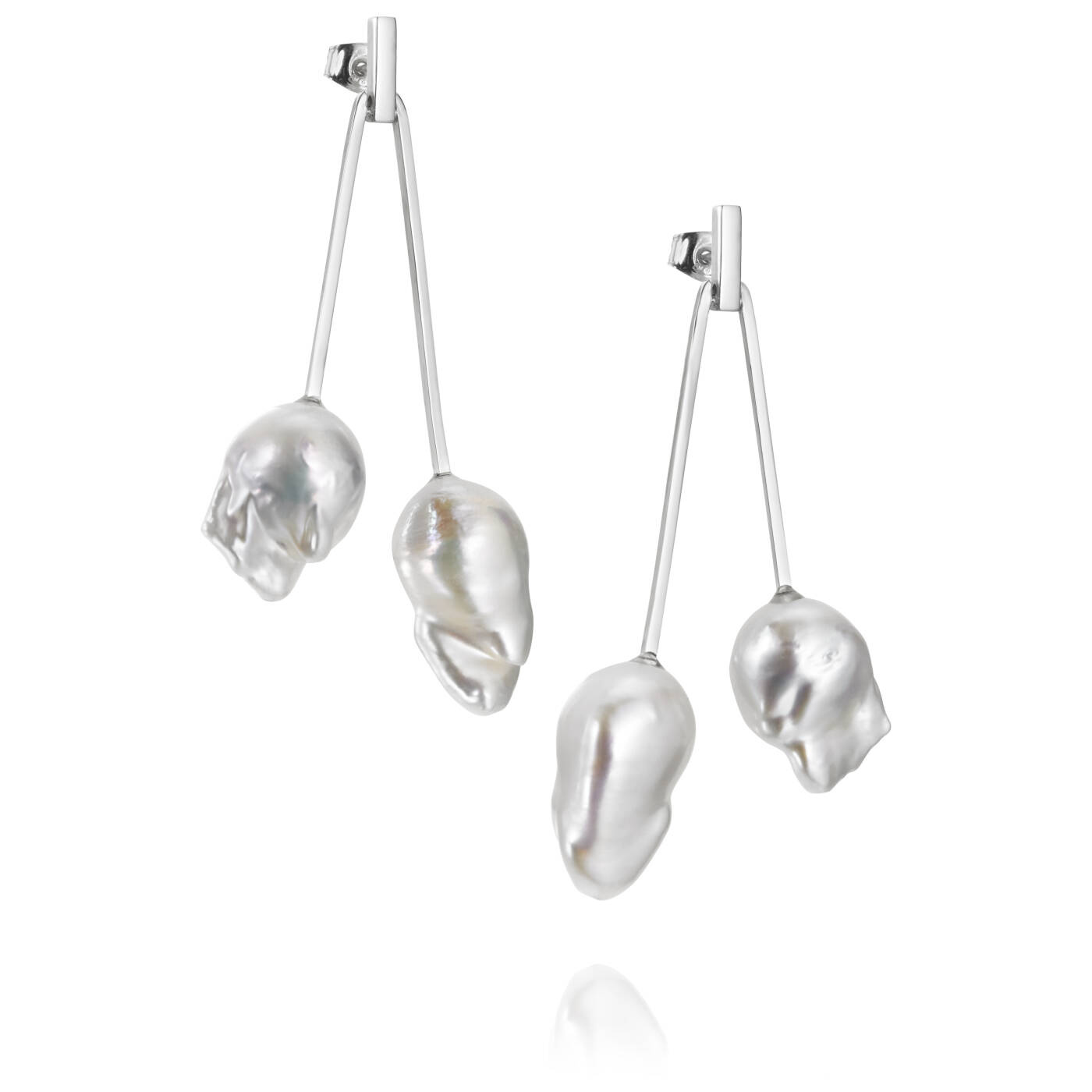 Nature's Unique Øreringer Sølv