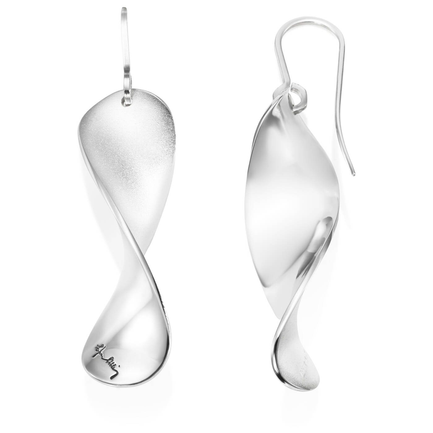 Blades Øreringer Sølv