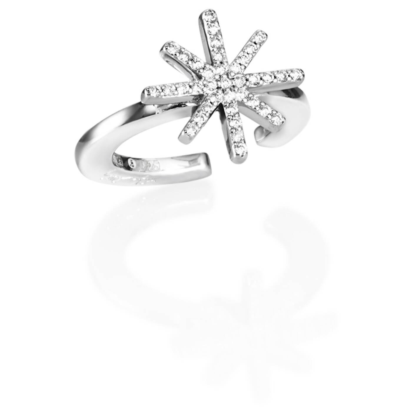 Beam & Stars Øreringer Sølv