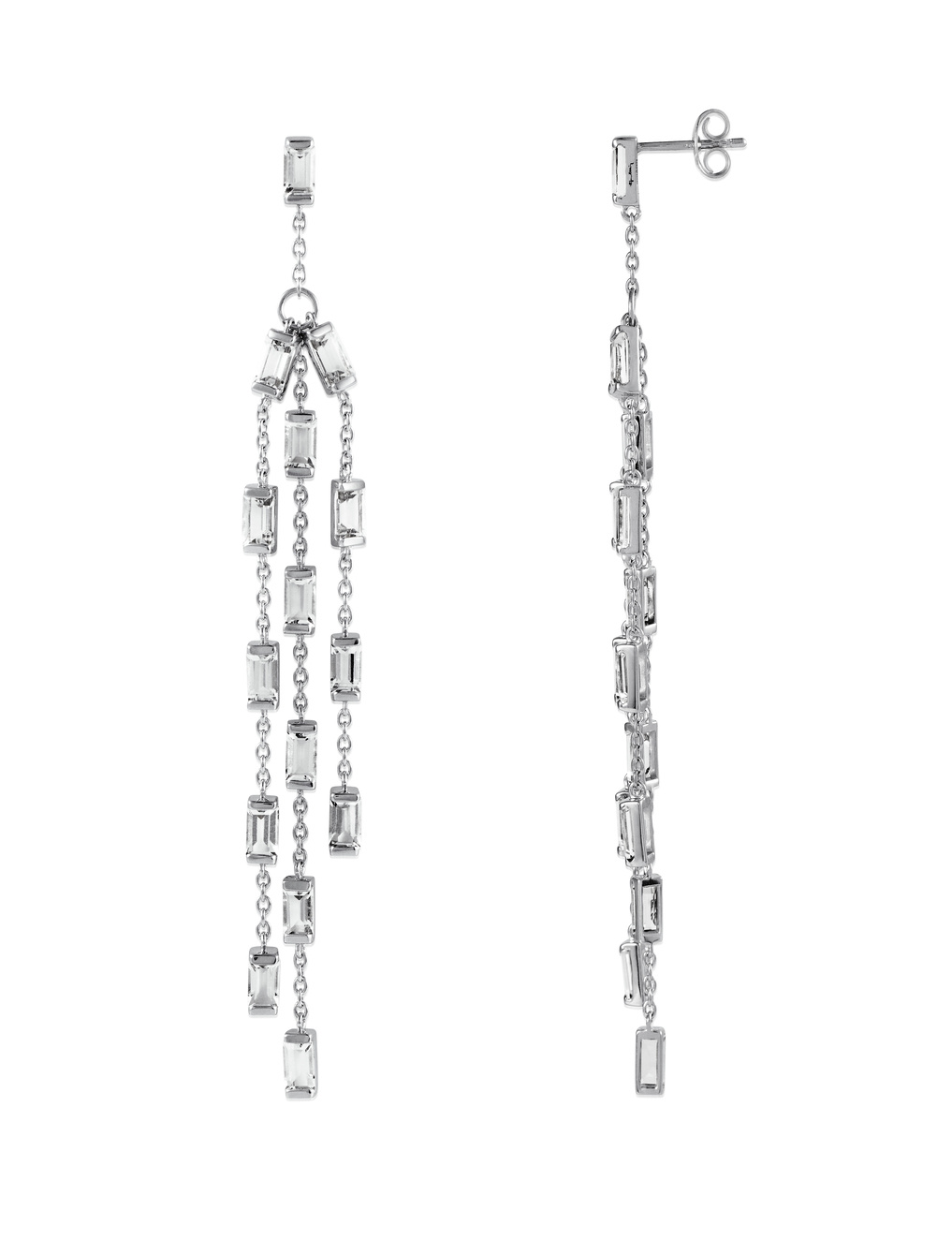 A Clear Dream Splash Øreringer Sølv