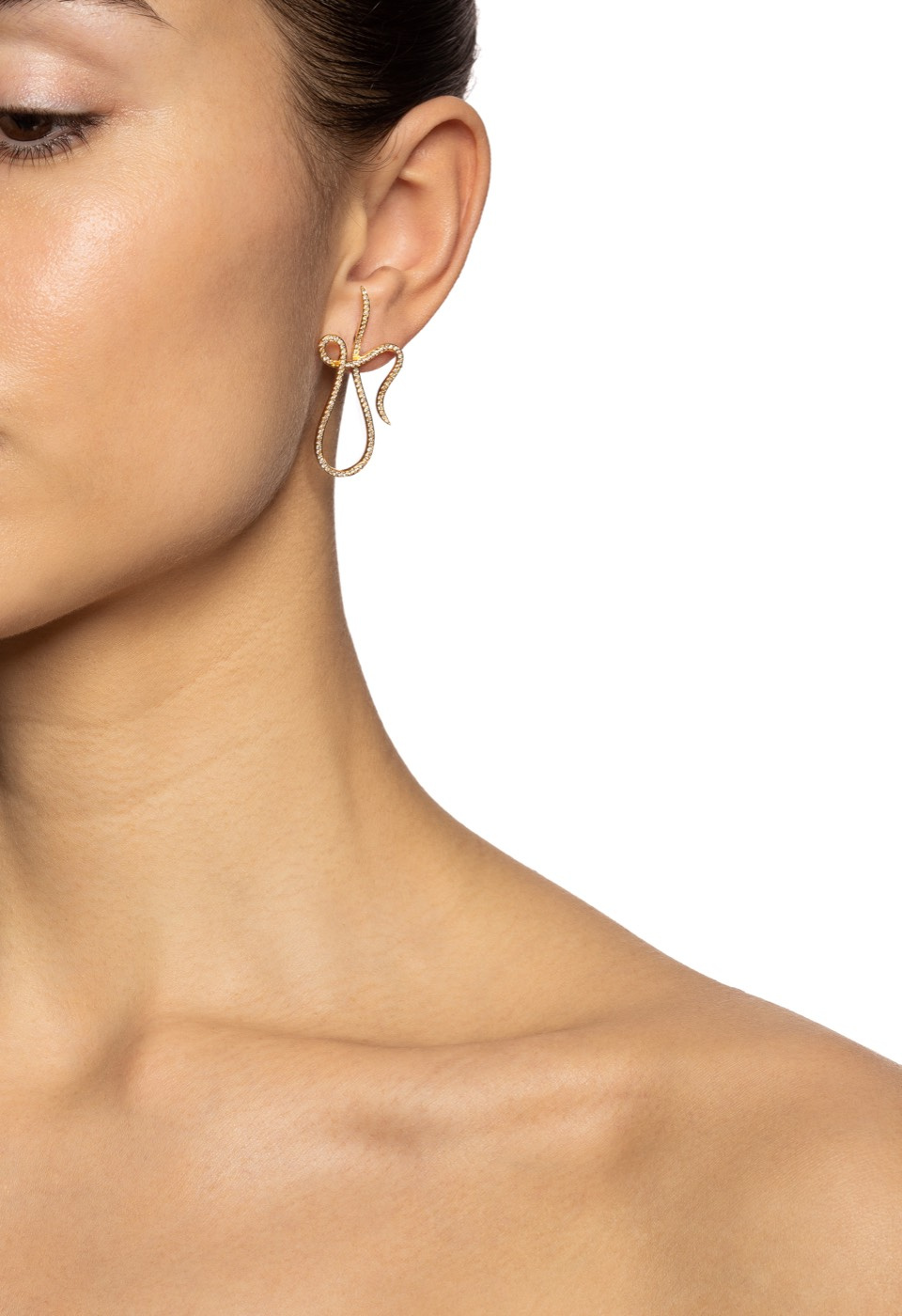 Shape Of A Dream & Stars Øreringer Gull