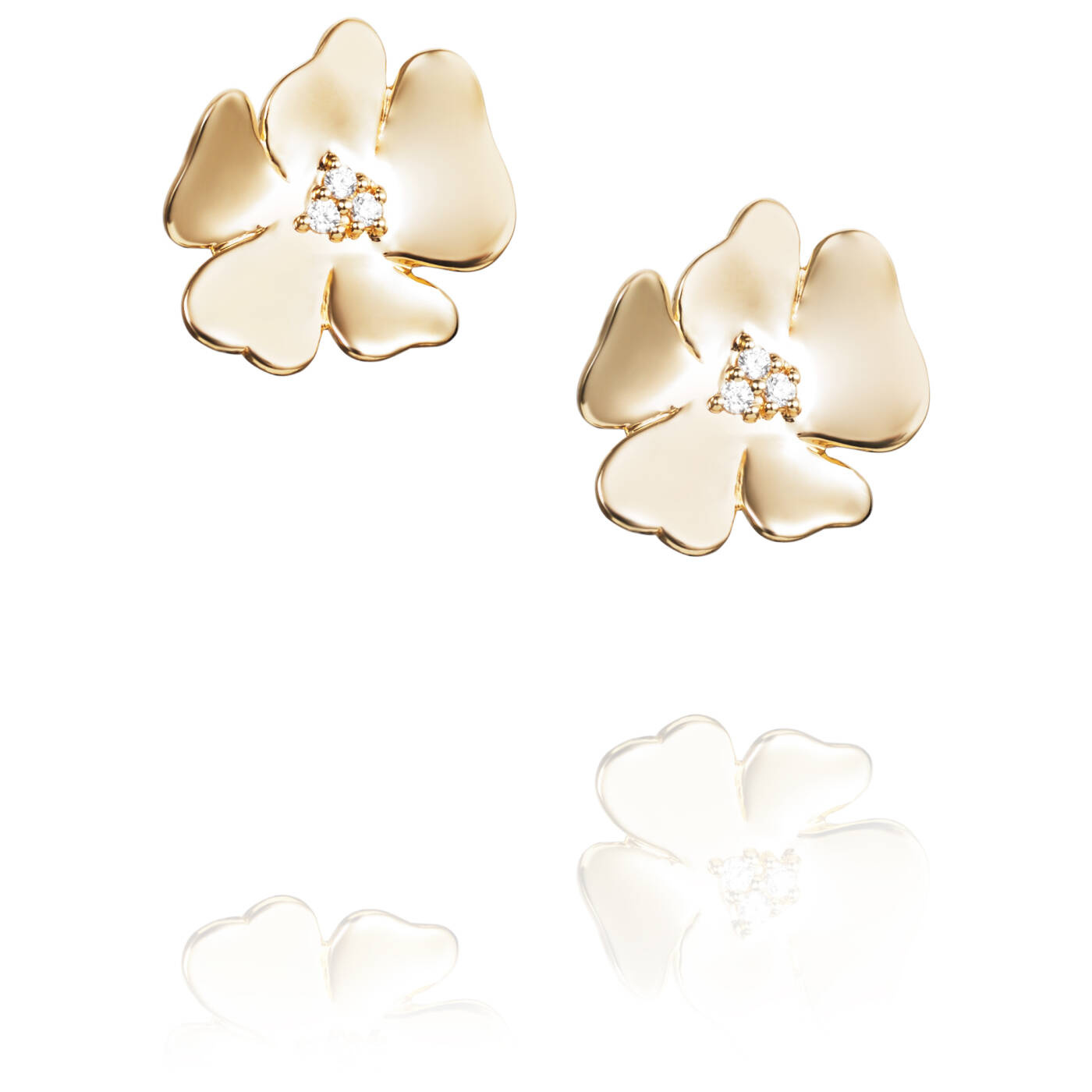 Violet & Stars Øreringer Gull