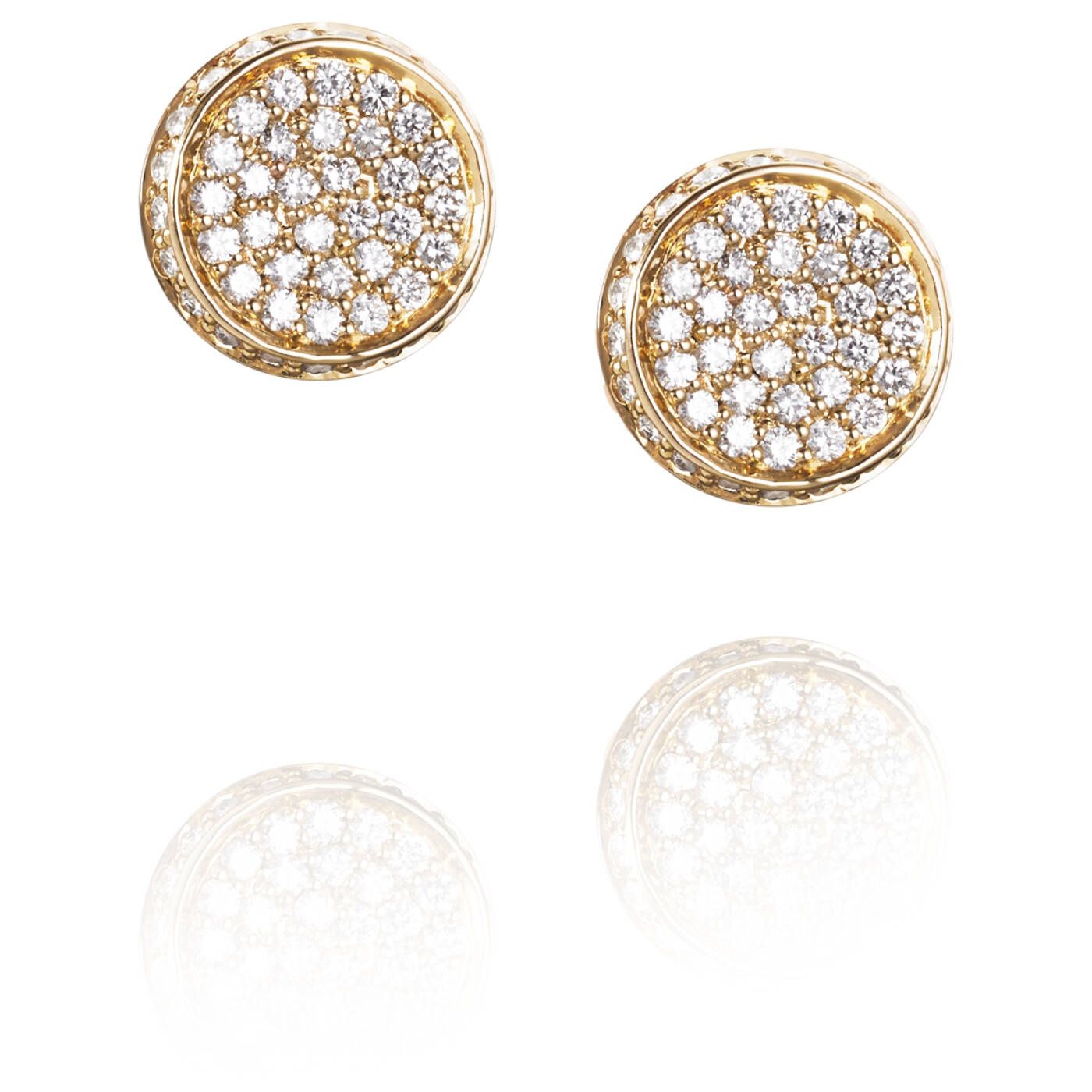 Love Bowl Mini & Stars Øreringer Gull