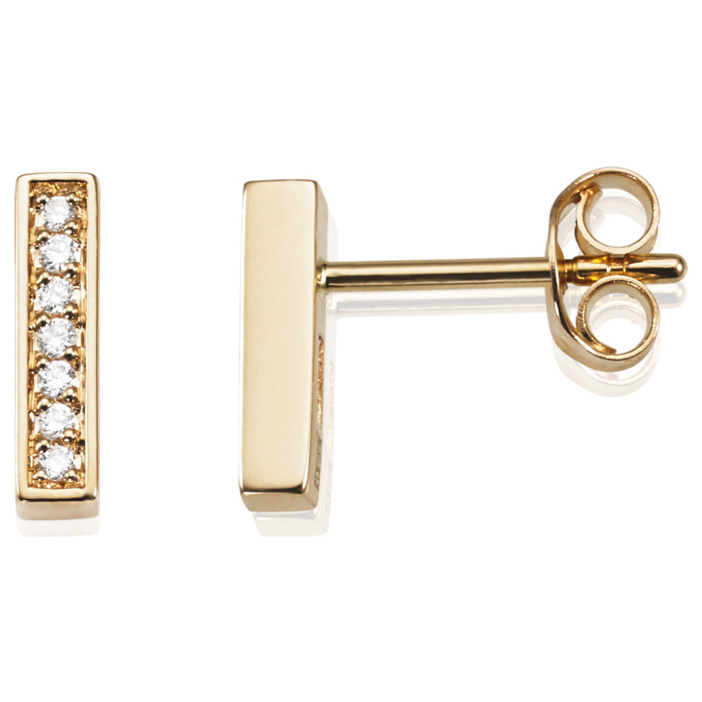 Thin Stars Øreringer Gull