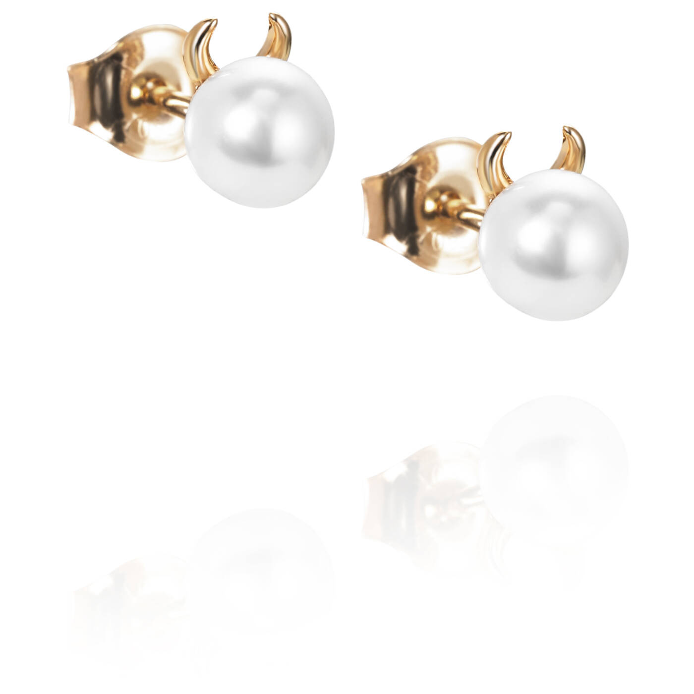 Little Devil Øreringer Gull