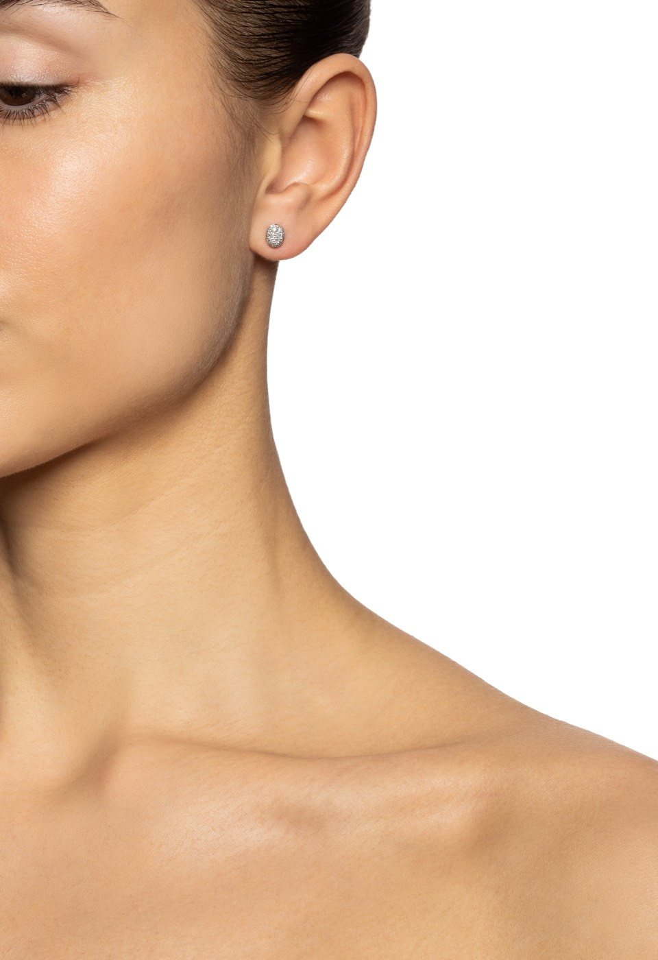 Love Bead - Diamonds Øreringer Hvitt gull