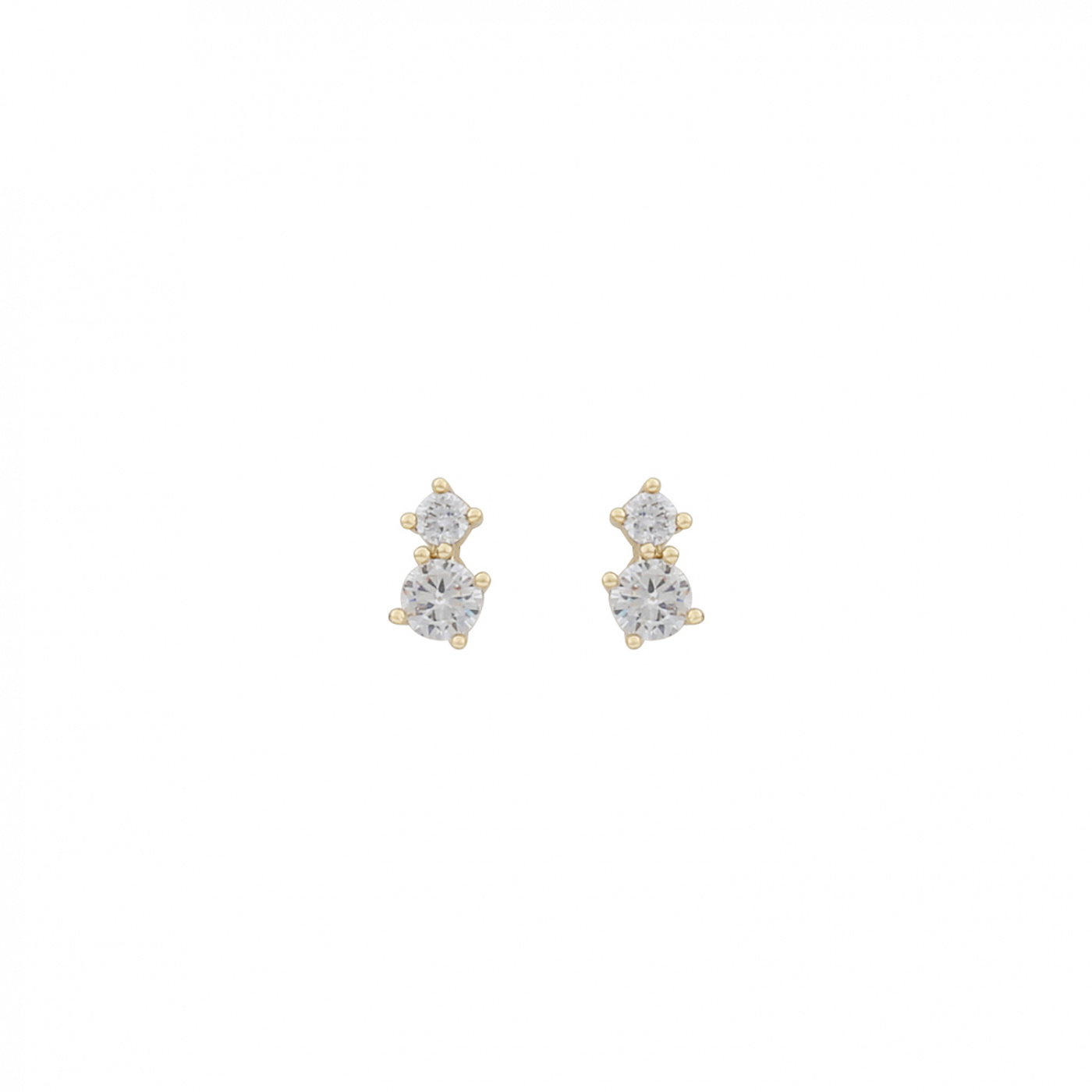 Copenhagen mini ear Gold/clear-Onesize