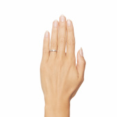 Half Round Thin Ring Silver Half Round Thin Ring Silver