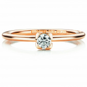 Love Bead Wedding 0.19 ct diamant Ring Gull