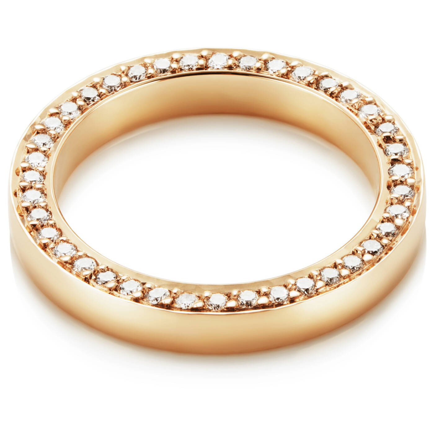 Half Round & Stars On Side Ring Gull