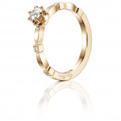 Forget Me Not Star Ring Gull