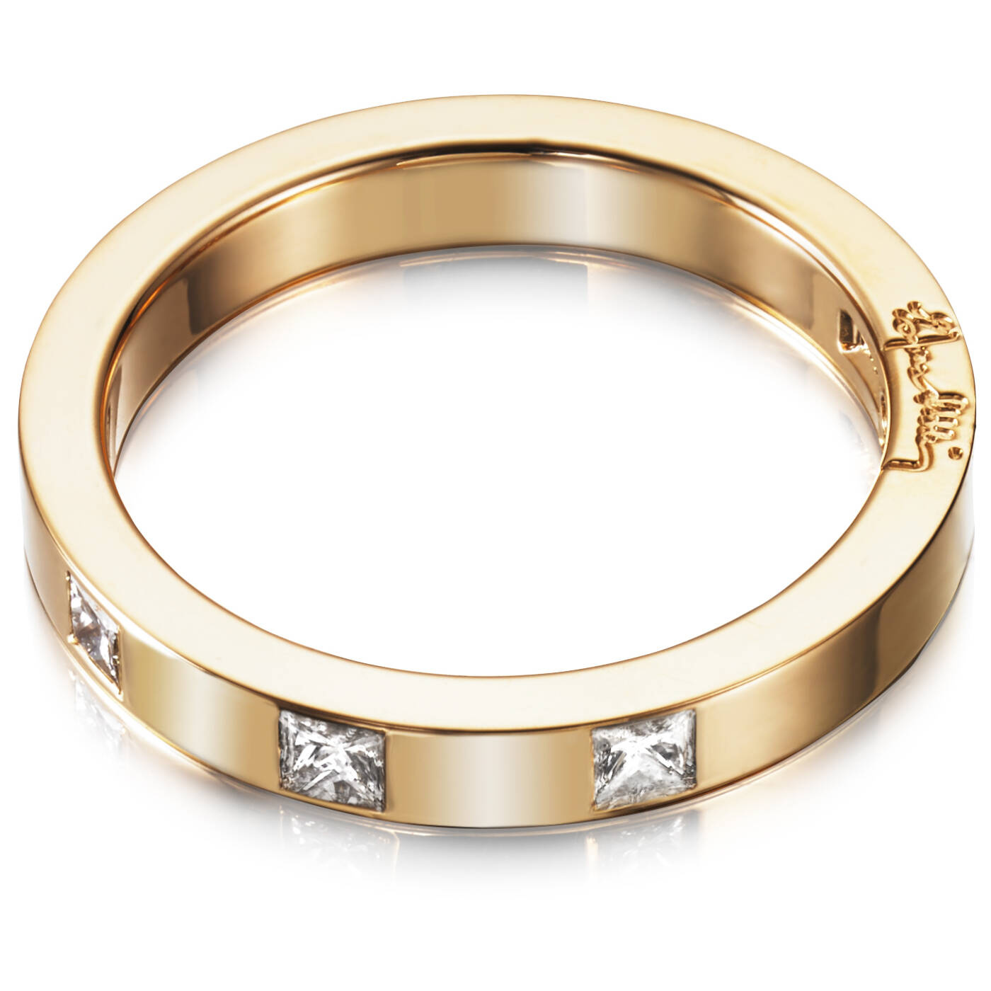 High & I Love You On Top Thin Ring Gull