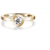 The Wedding Thin 0.40 ct diamant Ring Gull