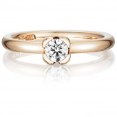 Love Bead Wedding 0.30 ct diamant Ring Gull