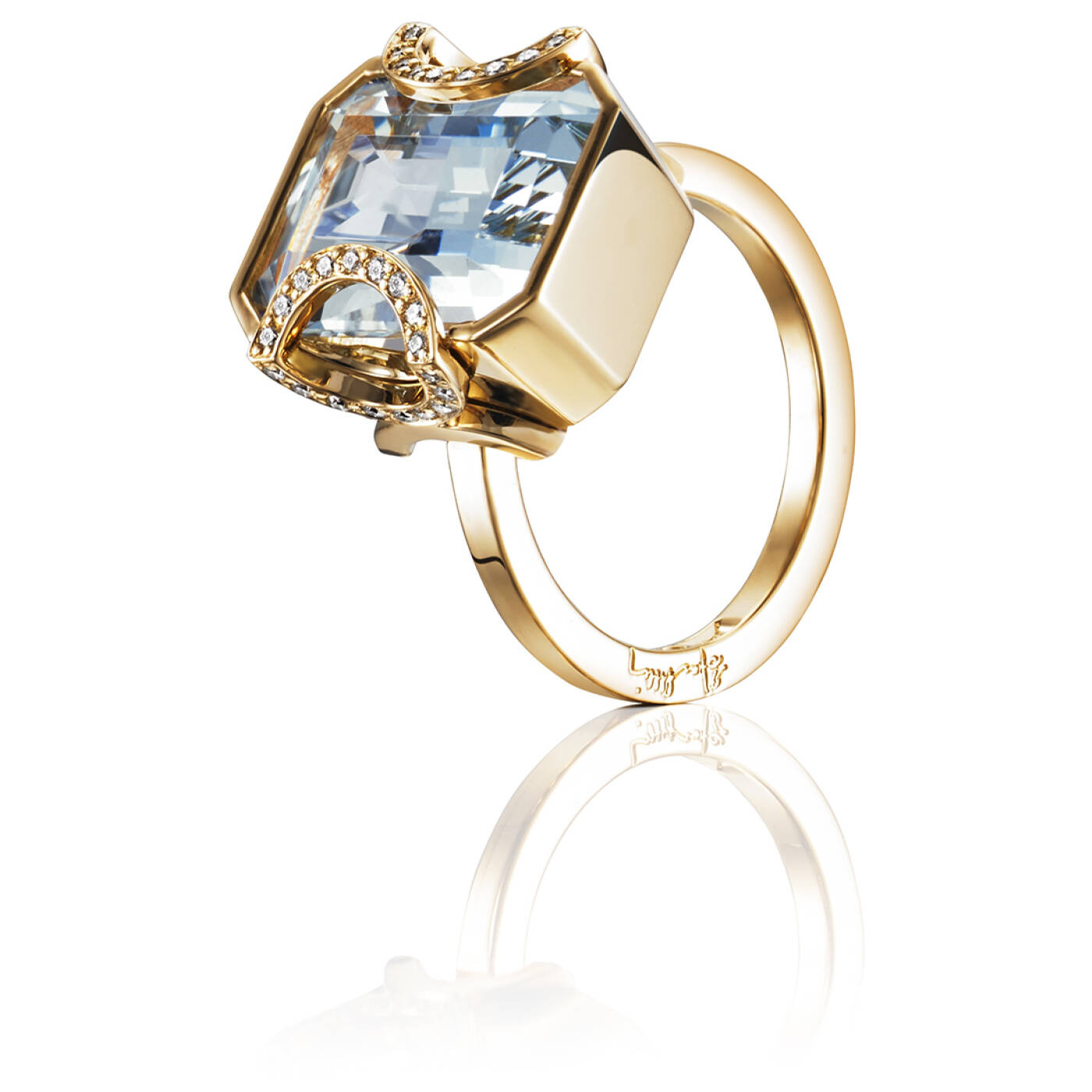 Little Magic Star - Aquamarine Ring Gull