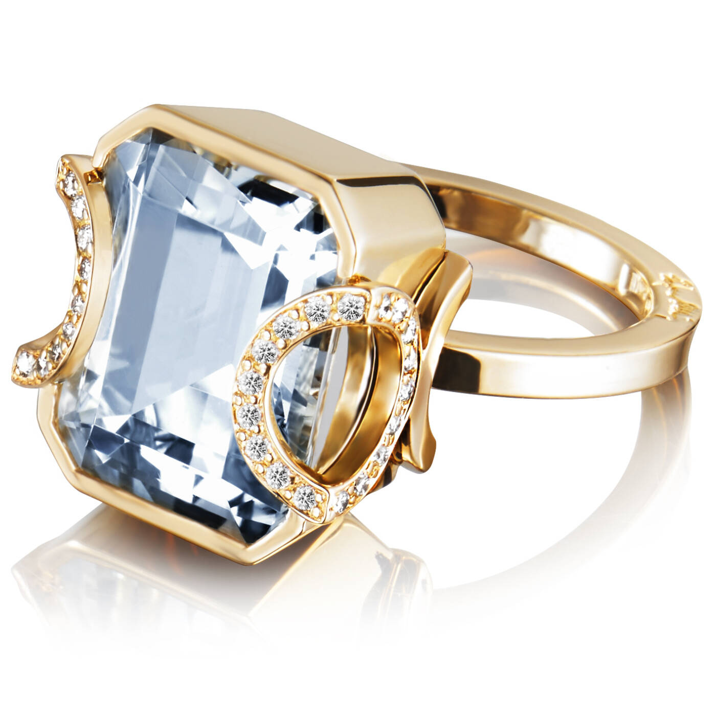 Little Magic Star - Aquamarine Ring Gull