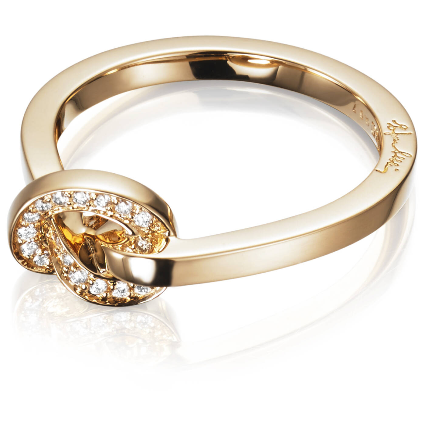 Love Knot & Stars Ring Gull