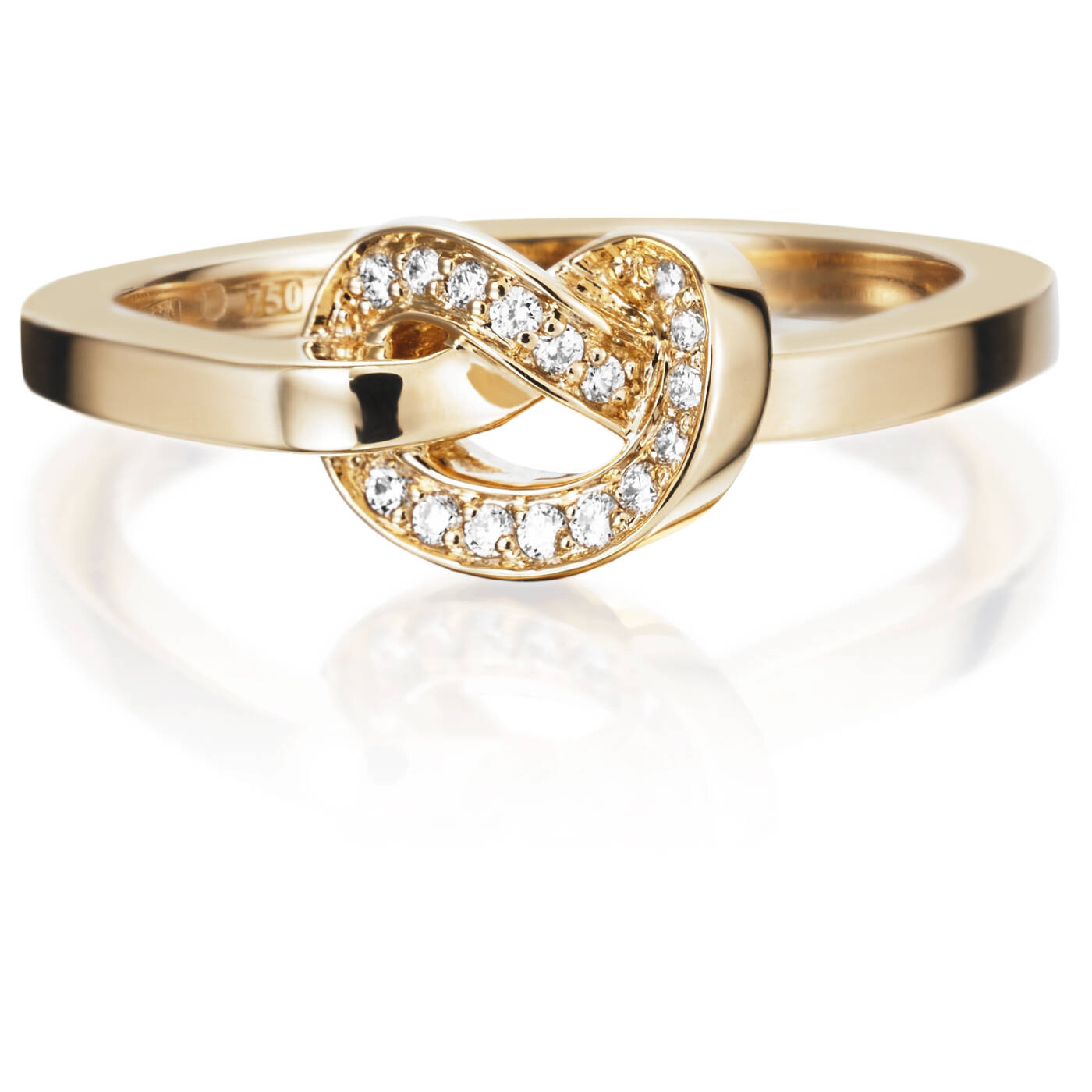 Love Knot & Stars Ring Gull