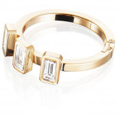 Baguette Wedding 0.60 ct diamant Ring Gull