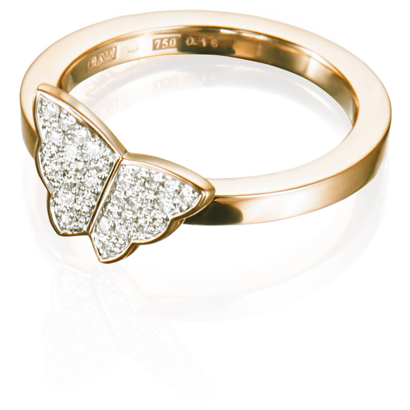 Little Miss Butterfly & Stars Ring Gull