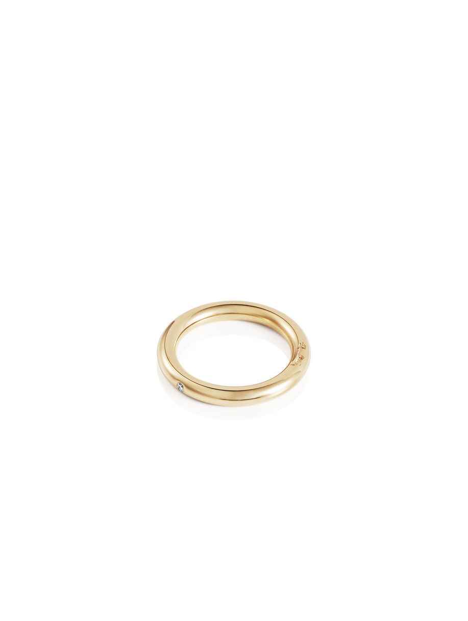One Love & Stars Thin Ring Gull
