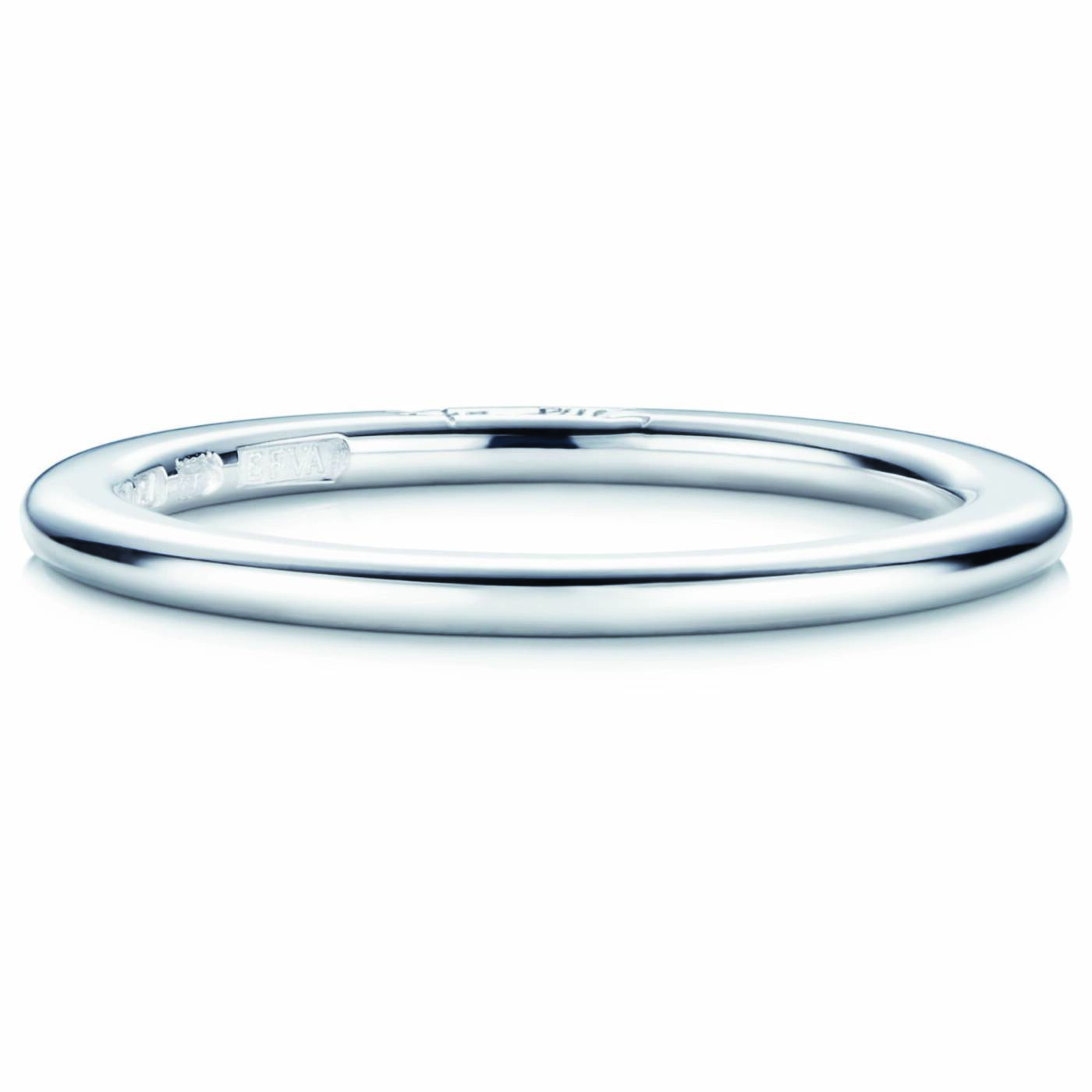 Love Bead Band Ring Hvitt gull