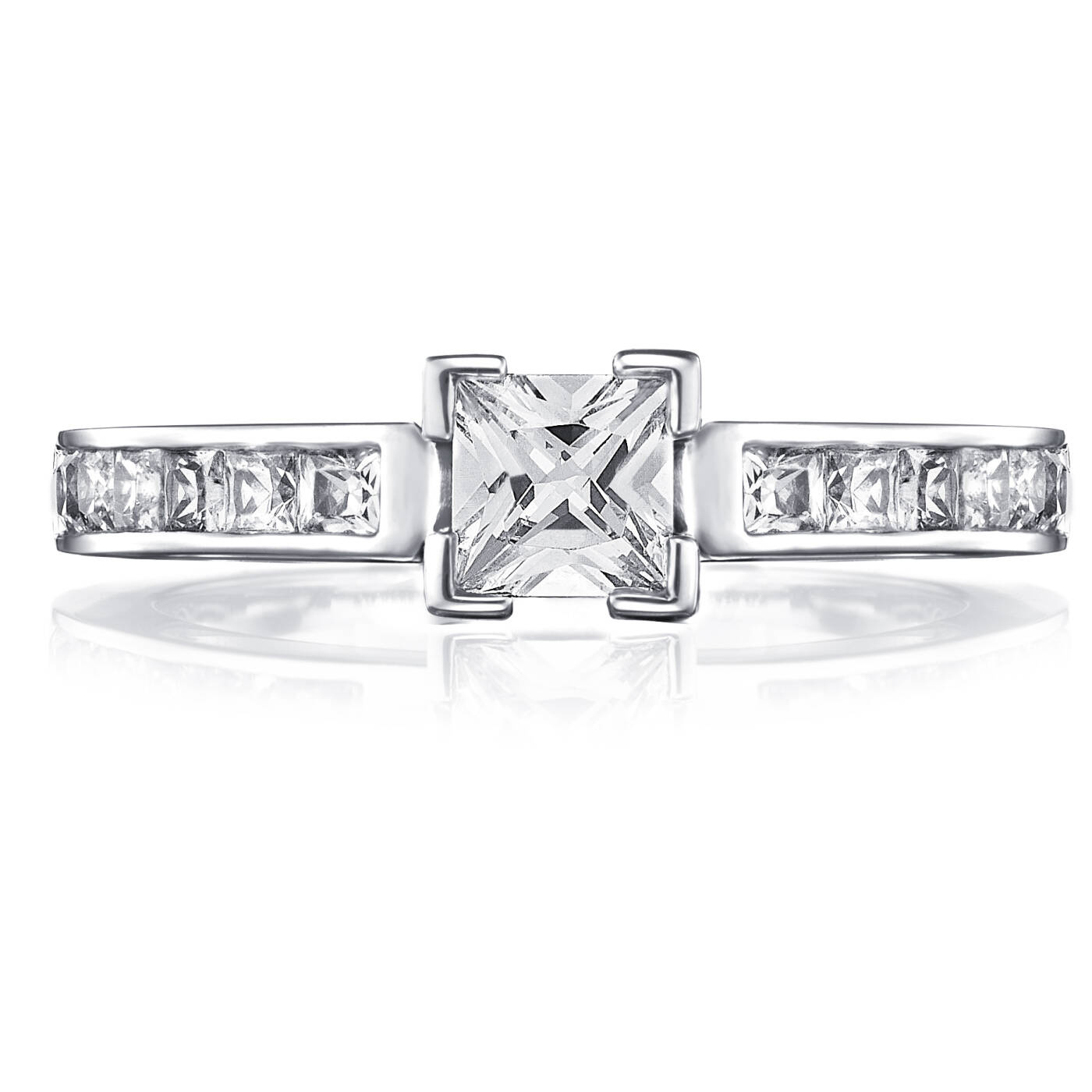 Rock Star Ring Hvitt gull