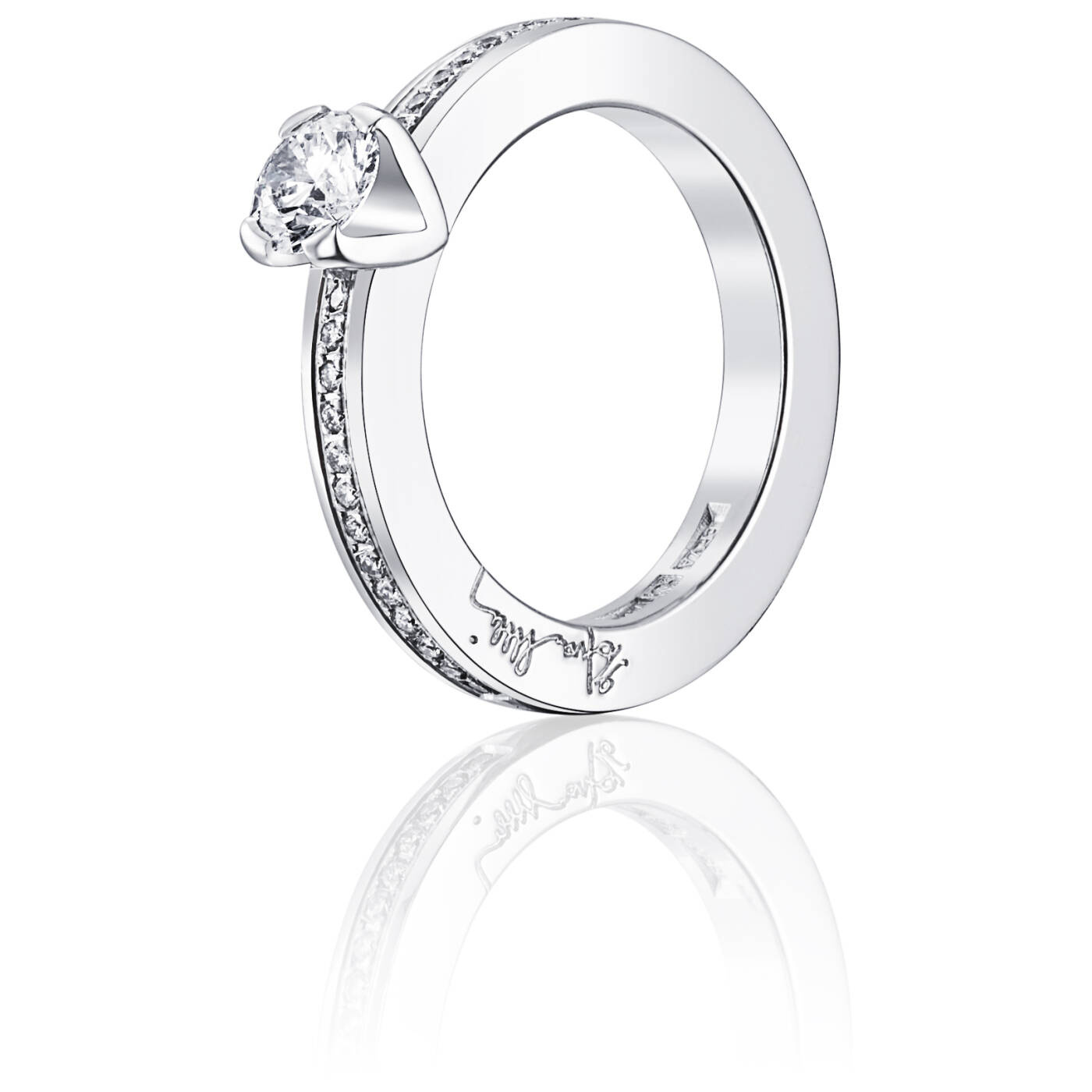Heart To Heart 0.50 ct diamant Ring Hvitt gull