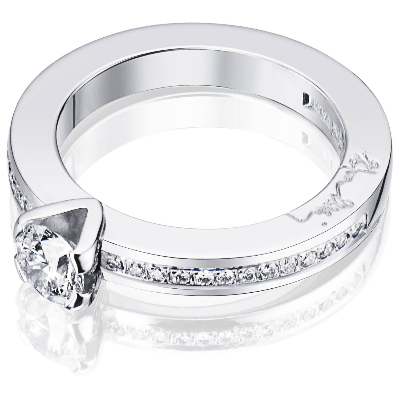 Heart To Heart 0.50 ct diamant Ring Hvitt gull