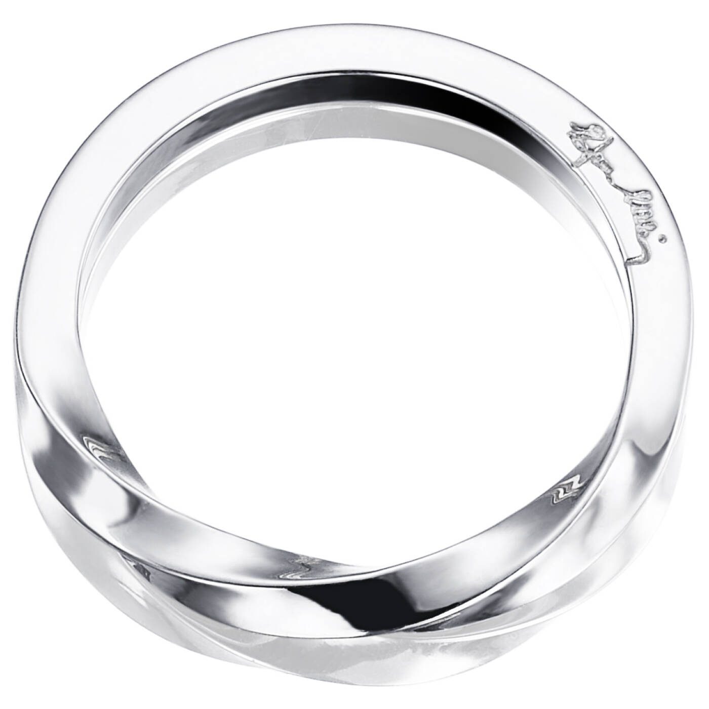 Viking Plain Ring Hvitt gull