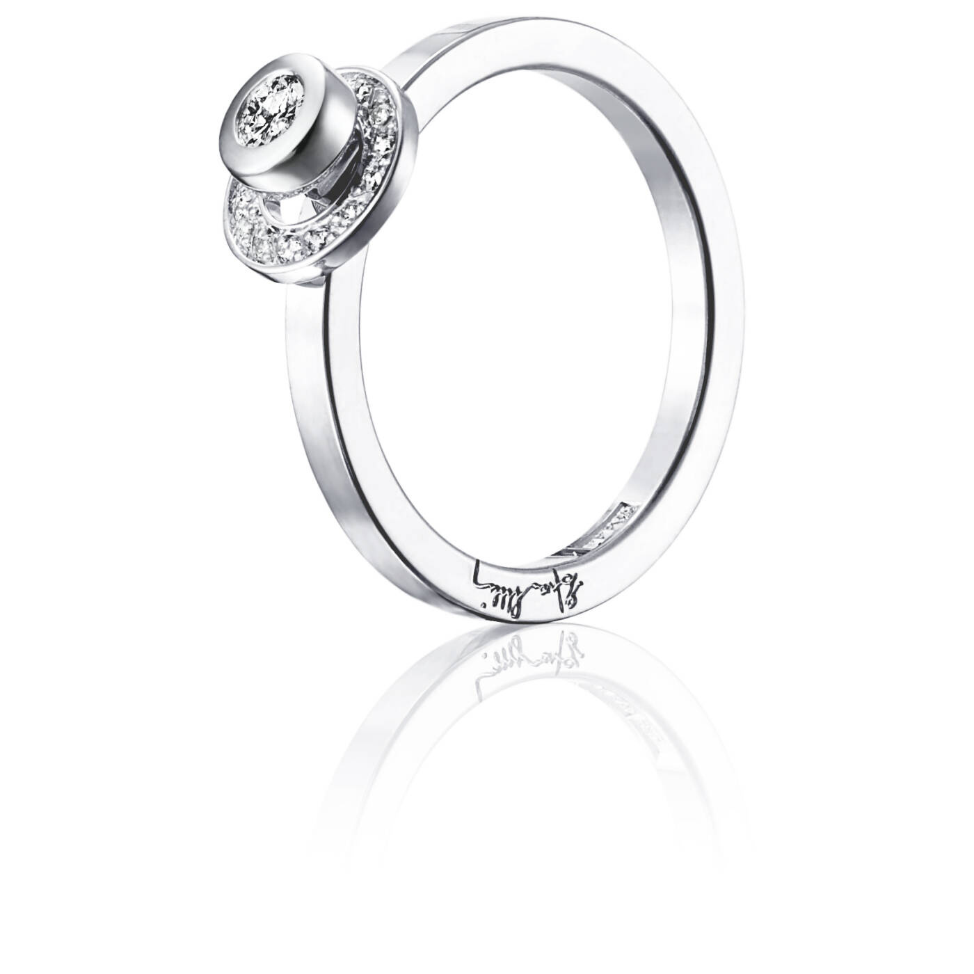 AVO Wedding Ring Hvitt gull