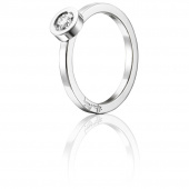 The Wedding Thin 0.30 ct diamant Ring Hvitt gull