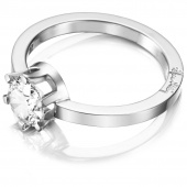 Crown Wedding 1.0 ct diamant Ring Hvitt gull