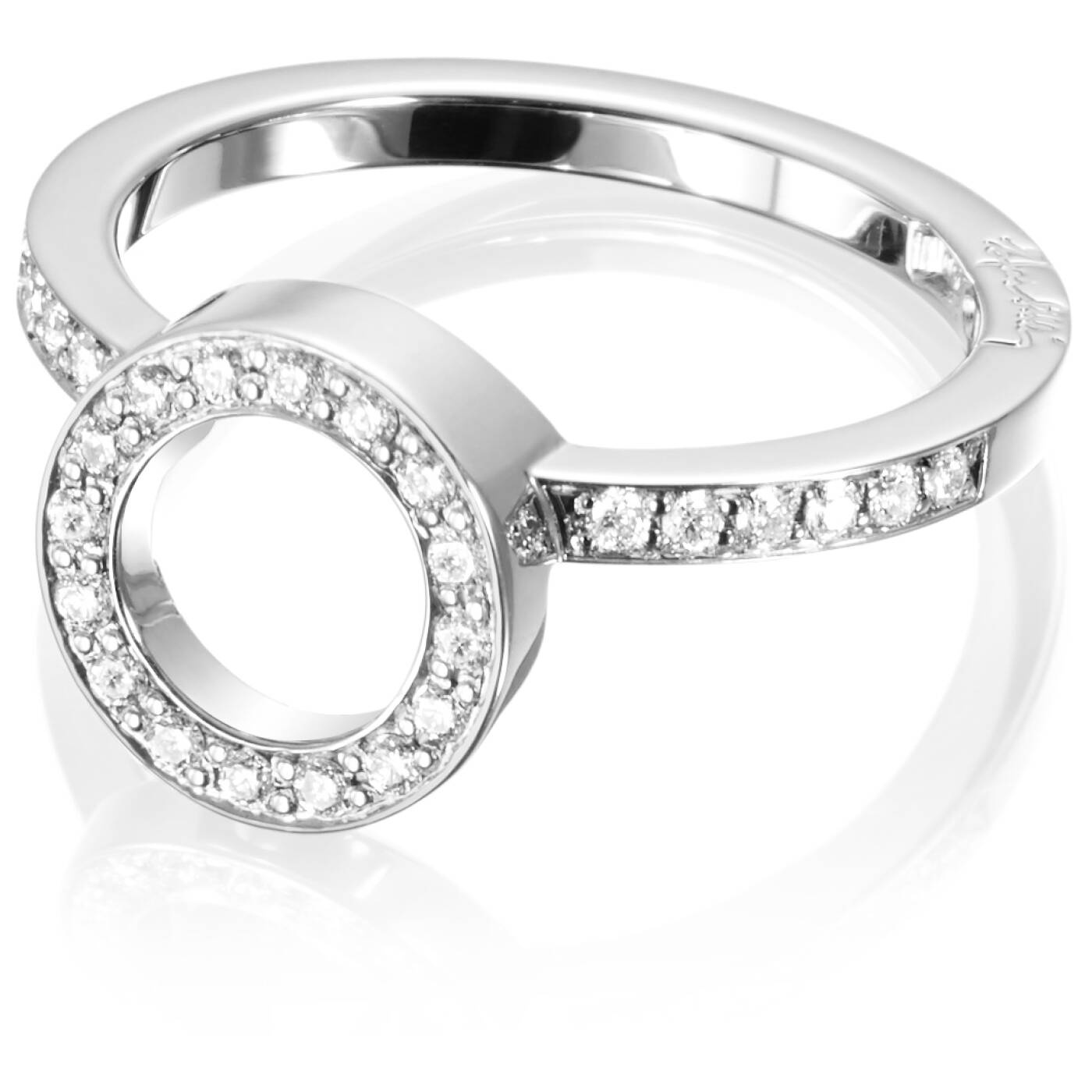 Circle Of Love I Ring Hvitt gull