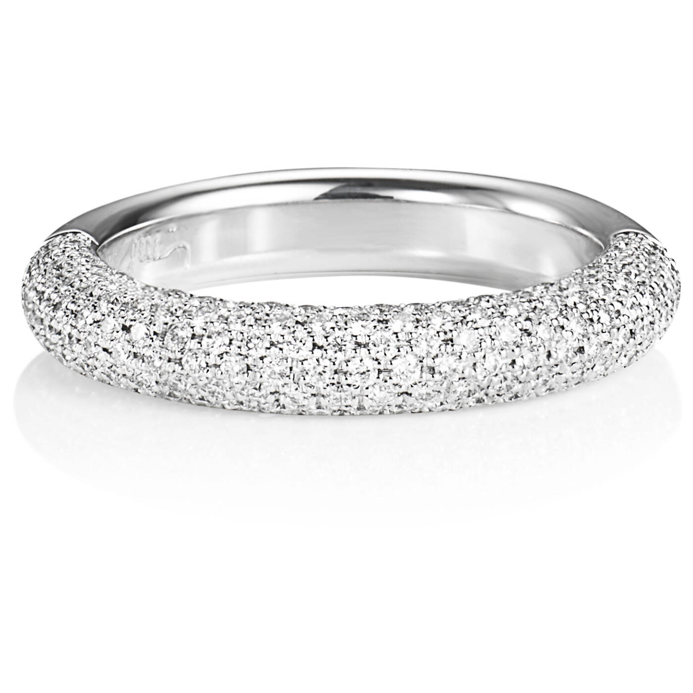 Million Stars Ring Hvitt gull