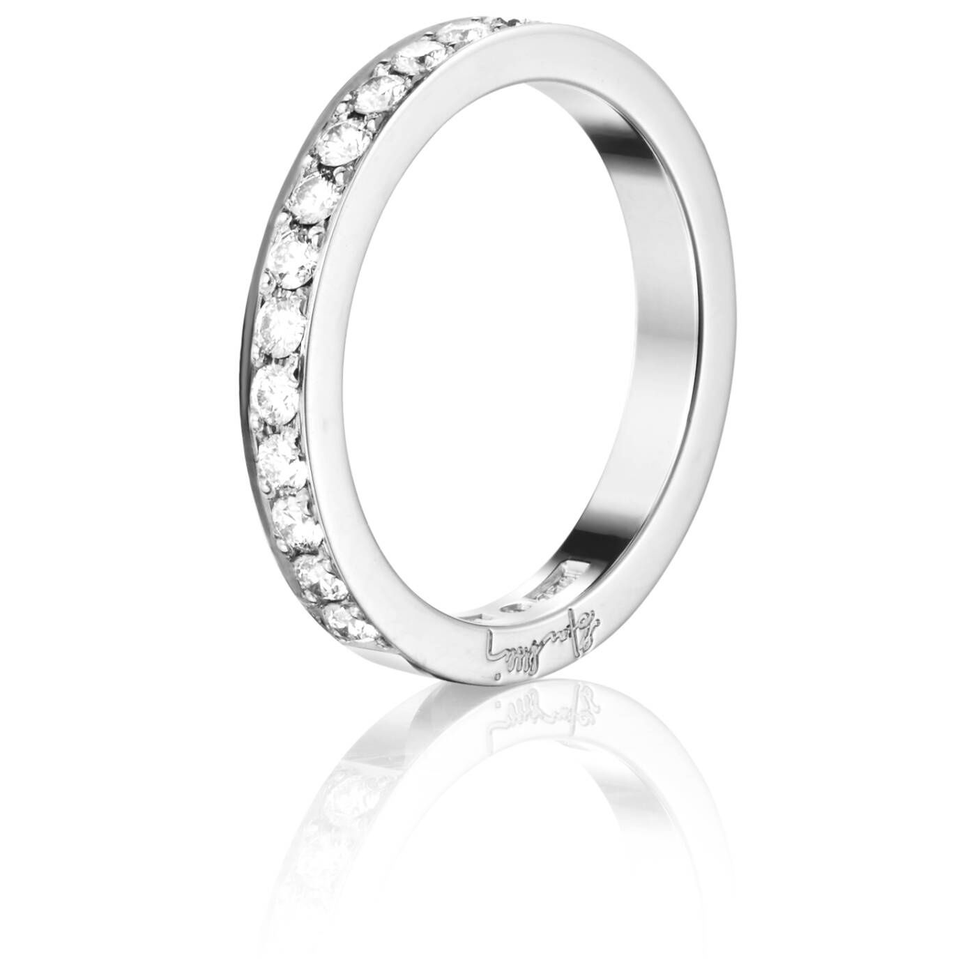 13 Stars & Signature Ring Hvitt gull