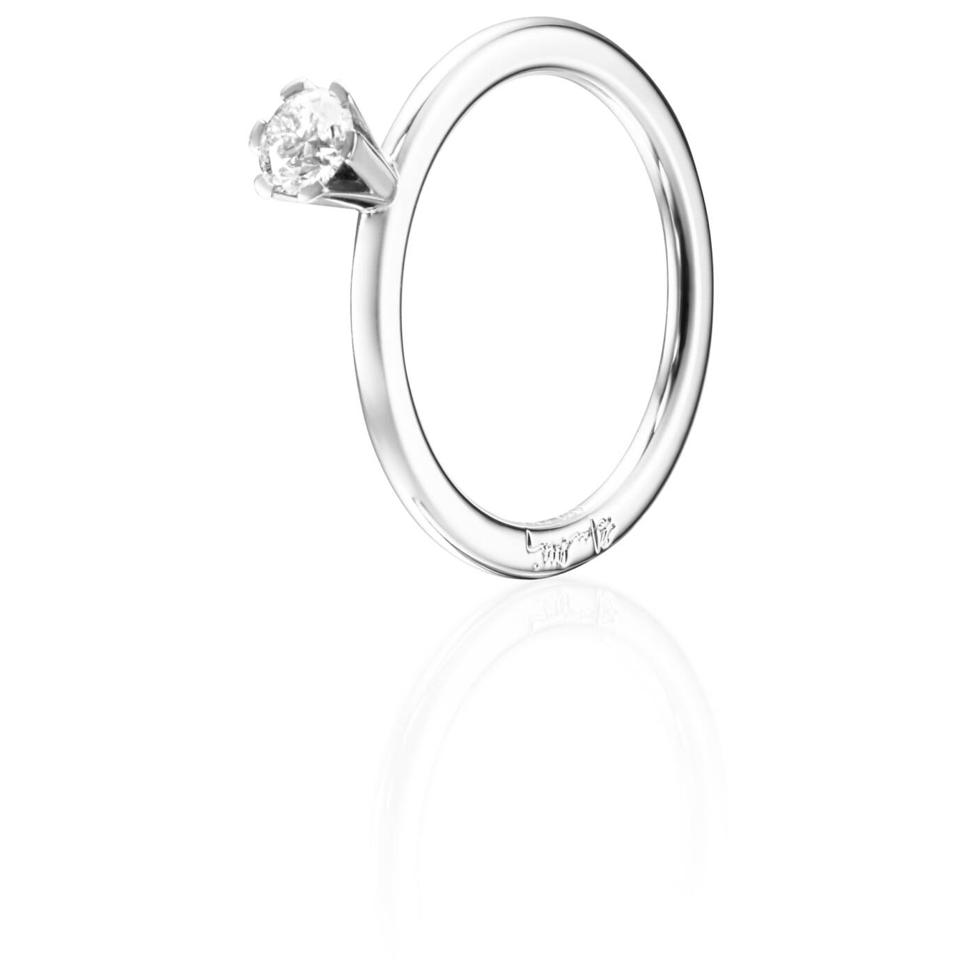 High On Love 0.30 ct diamant Ring Hvitt gull