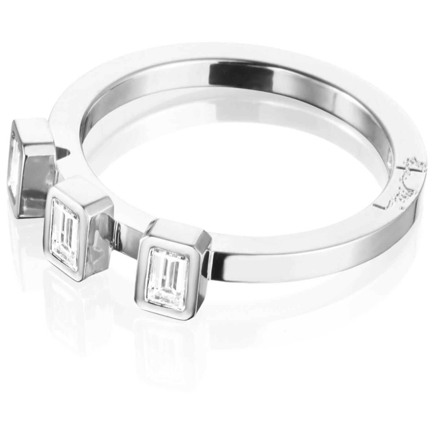 Baguette Wedding 0.30 ct diamant Ring Hvitt gull