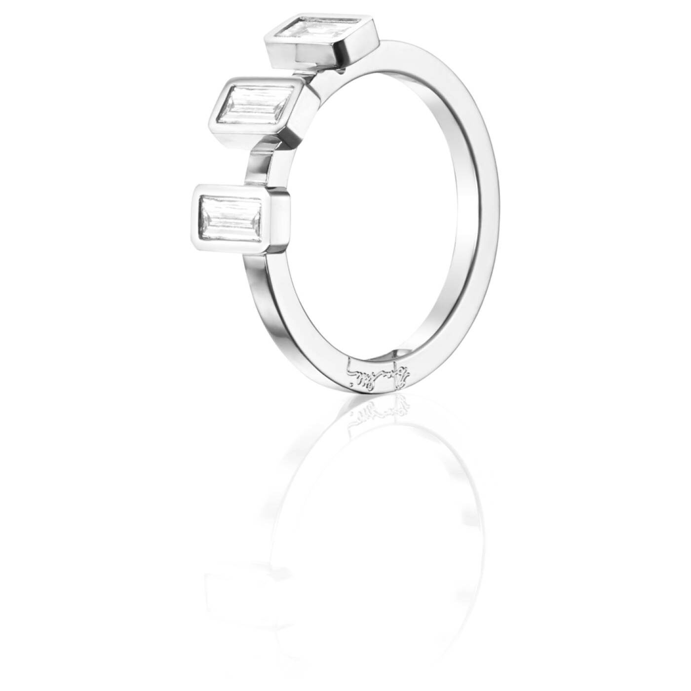 Baguette Wedding 0.60 ct diamant Ring Hvitt gull