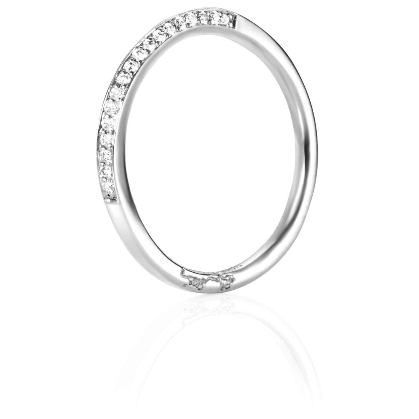 Sparkling Way Ring Hvitt gull